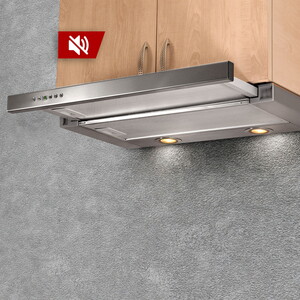 KÜGERR A100 60 CM INOX SÜRGÜLÜ SESSİZ ASPİRATÖR